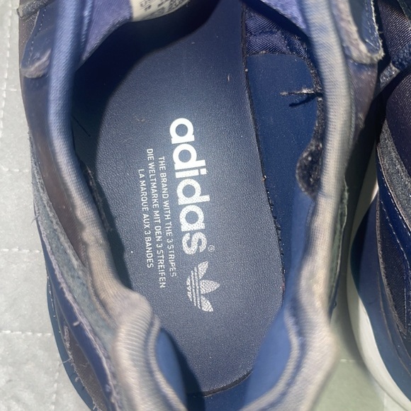 Adidas Original Tubular Runner Men's Size US 10 Sneakers Navy/White - Picture 6 of 6